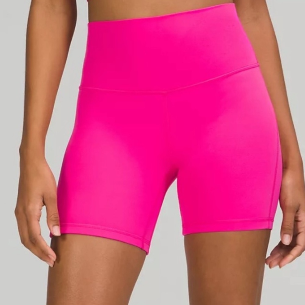 Lululemon Sonic Pink Align Shorts size 6